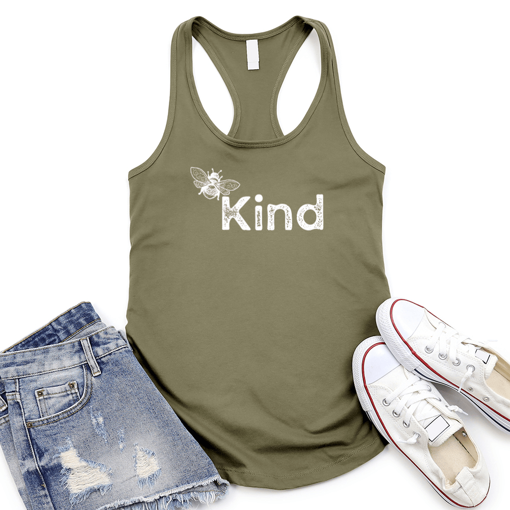 Bee Kind Women's Racerback Tank Top