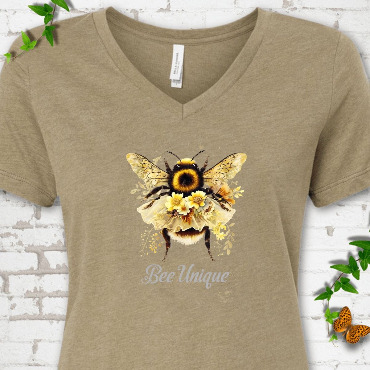 Bee Unique V-Neck T-Shirt