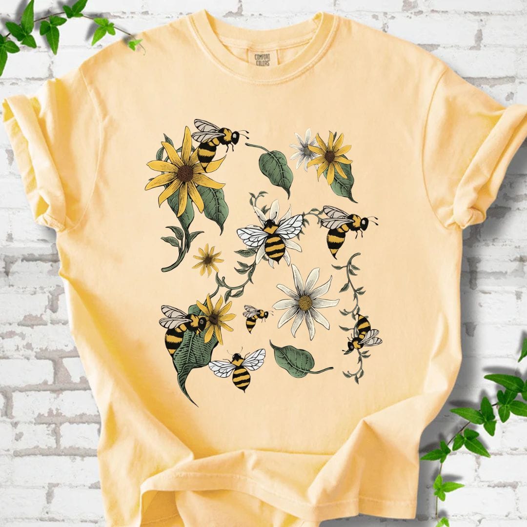 Bees and Sunflowers T-Shirt