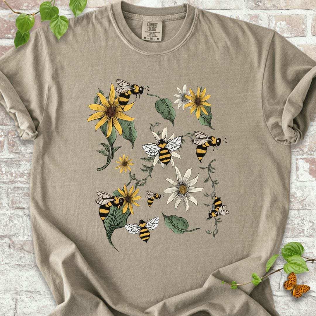 Bees and Sunflowers T-Shirt