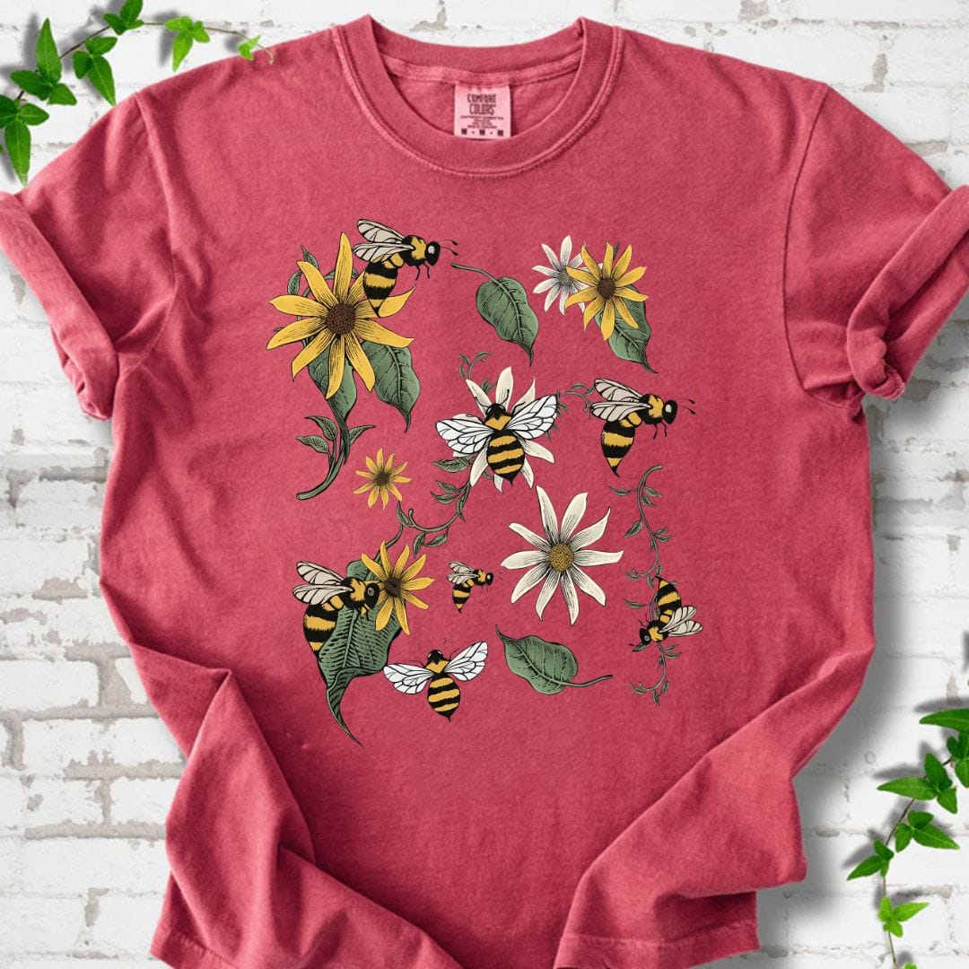 Bees and Sunflowers T-Shirt