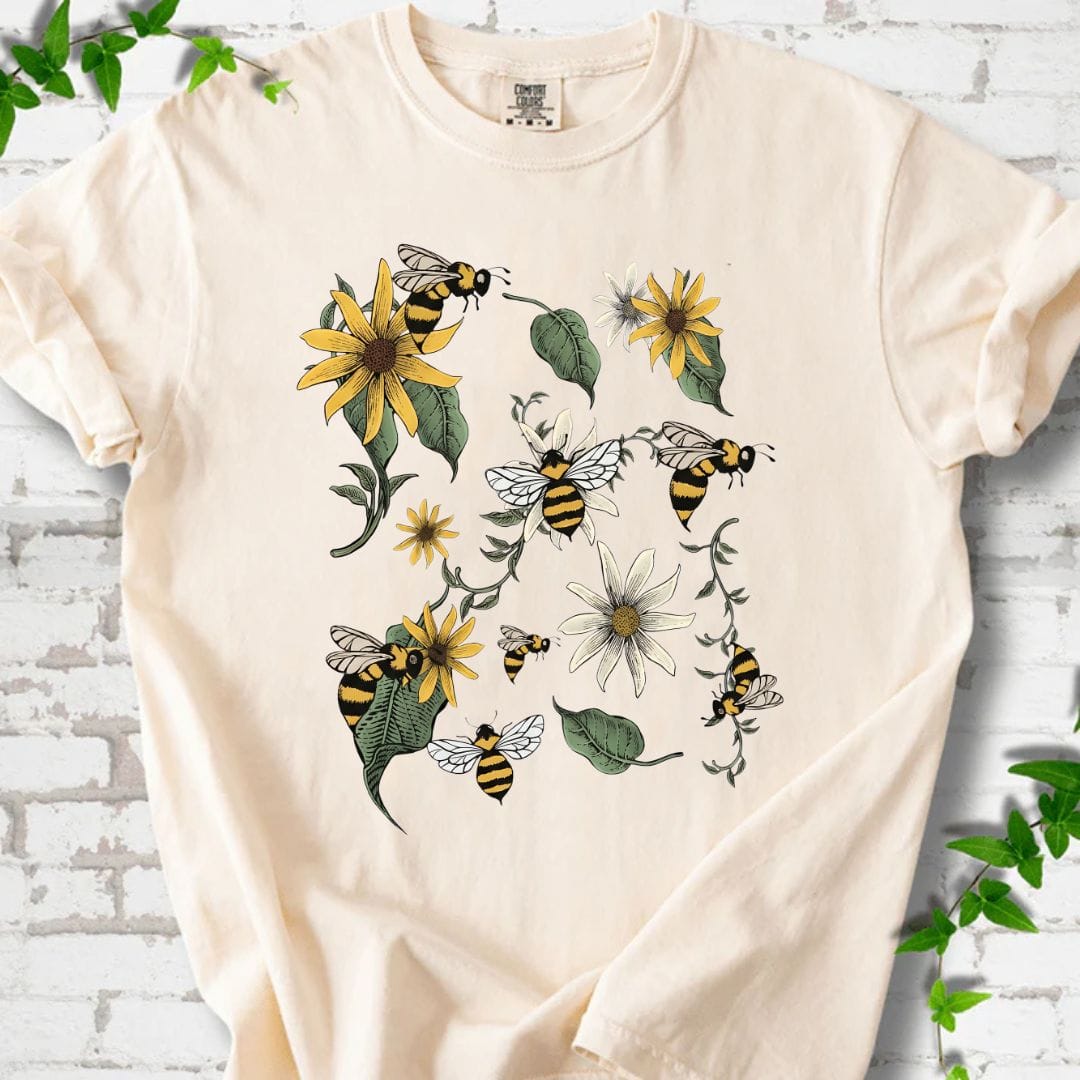 Bees and Sunflowers T-Shirt