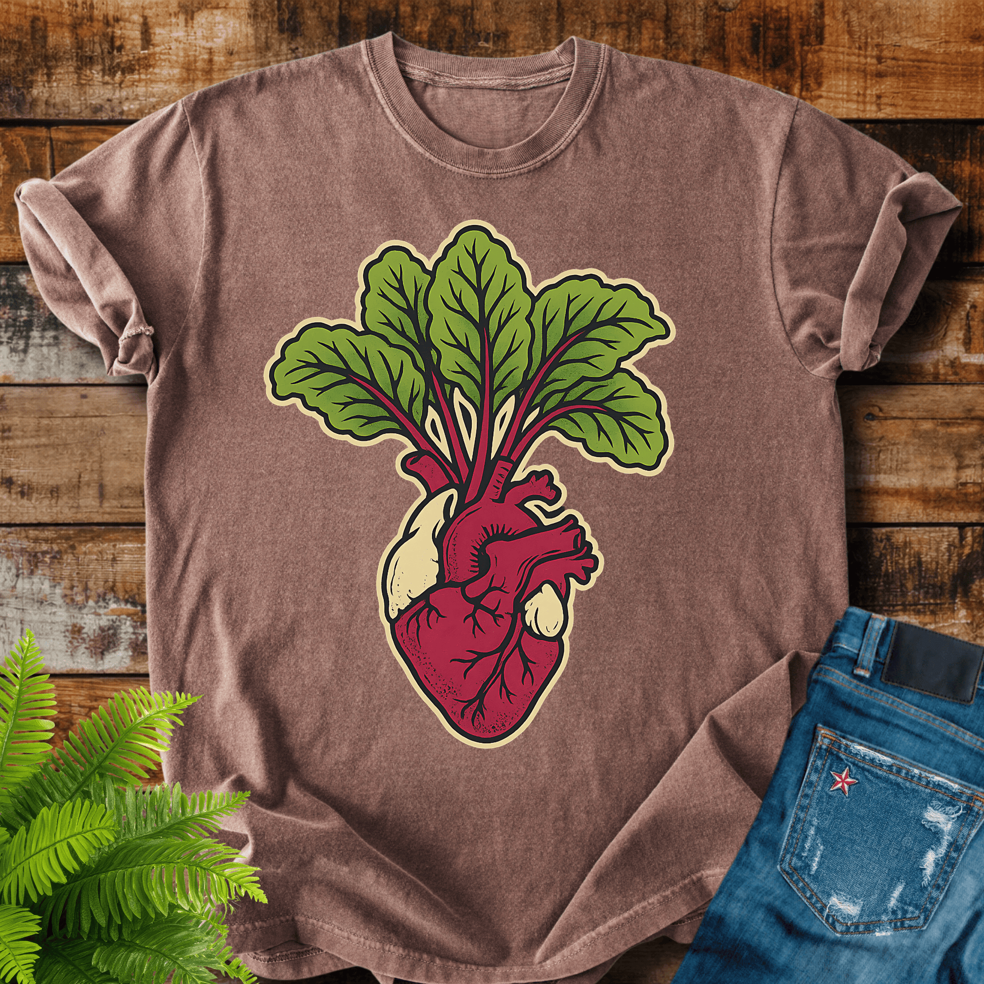 Beet Heart T-shirt