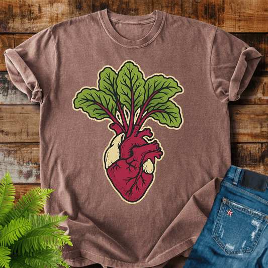 Beet Heart T-shirt