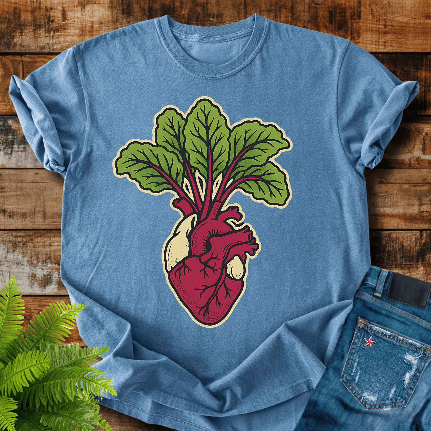 Beet Heart T-shirt