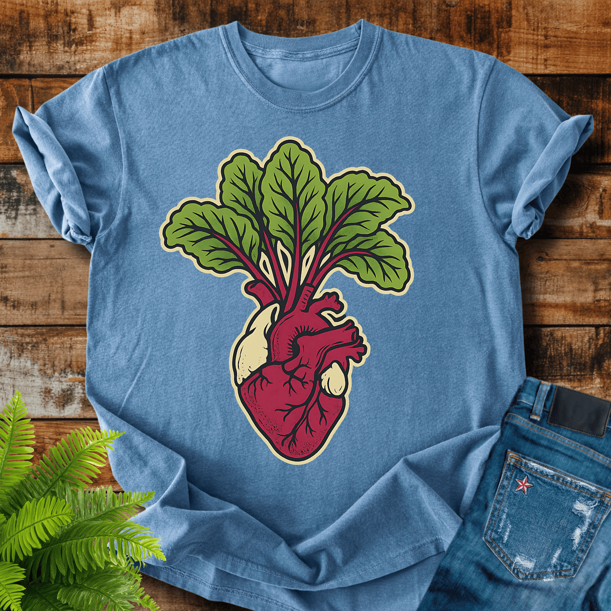 Beet Heart T-shirt
