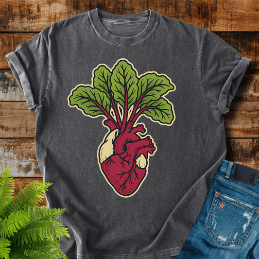 Beet Heart T-shirt