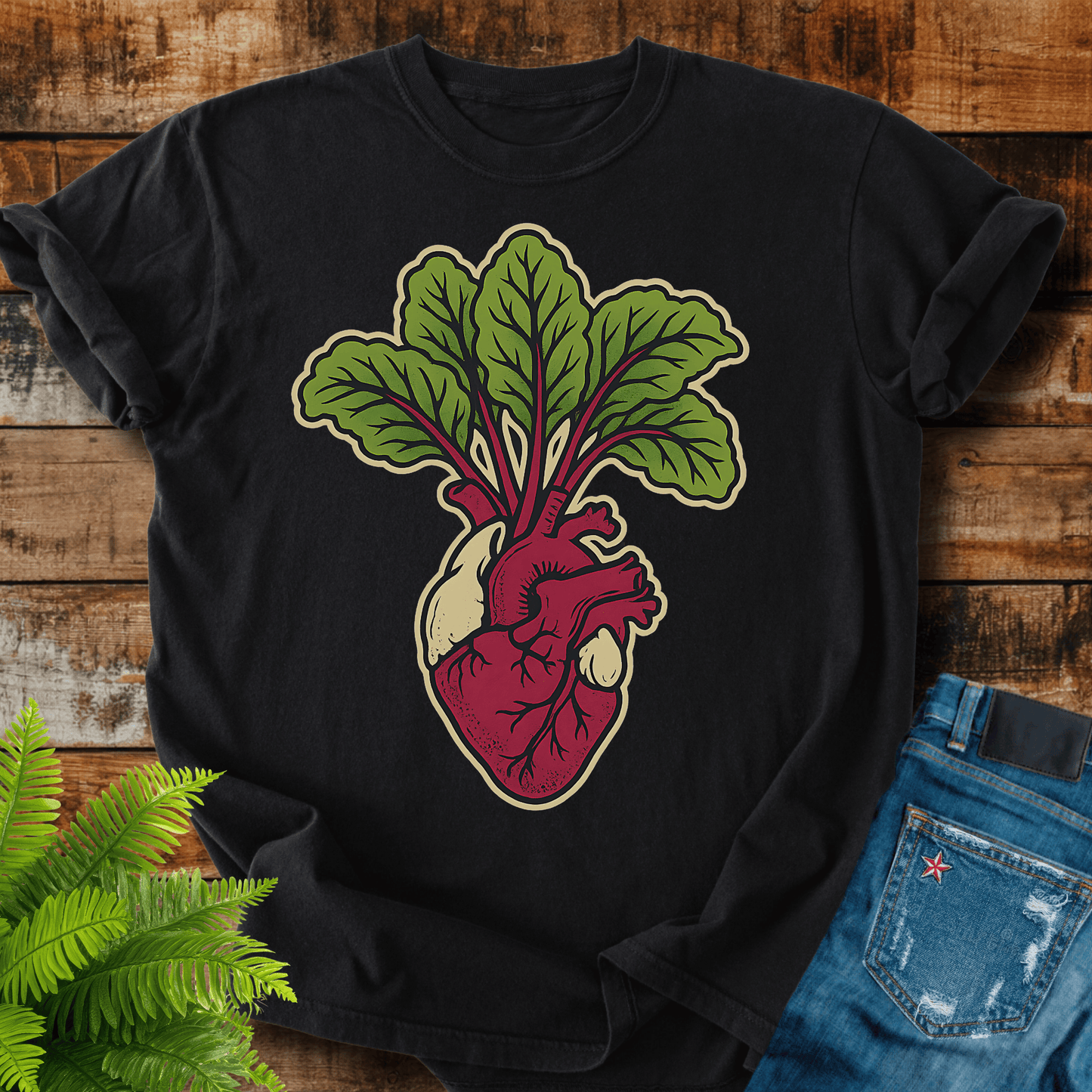 Beet Heart T-shirt