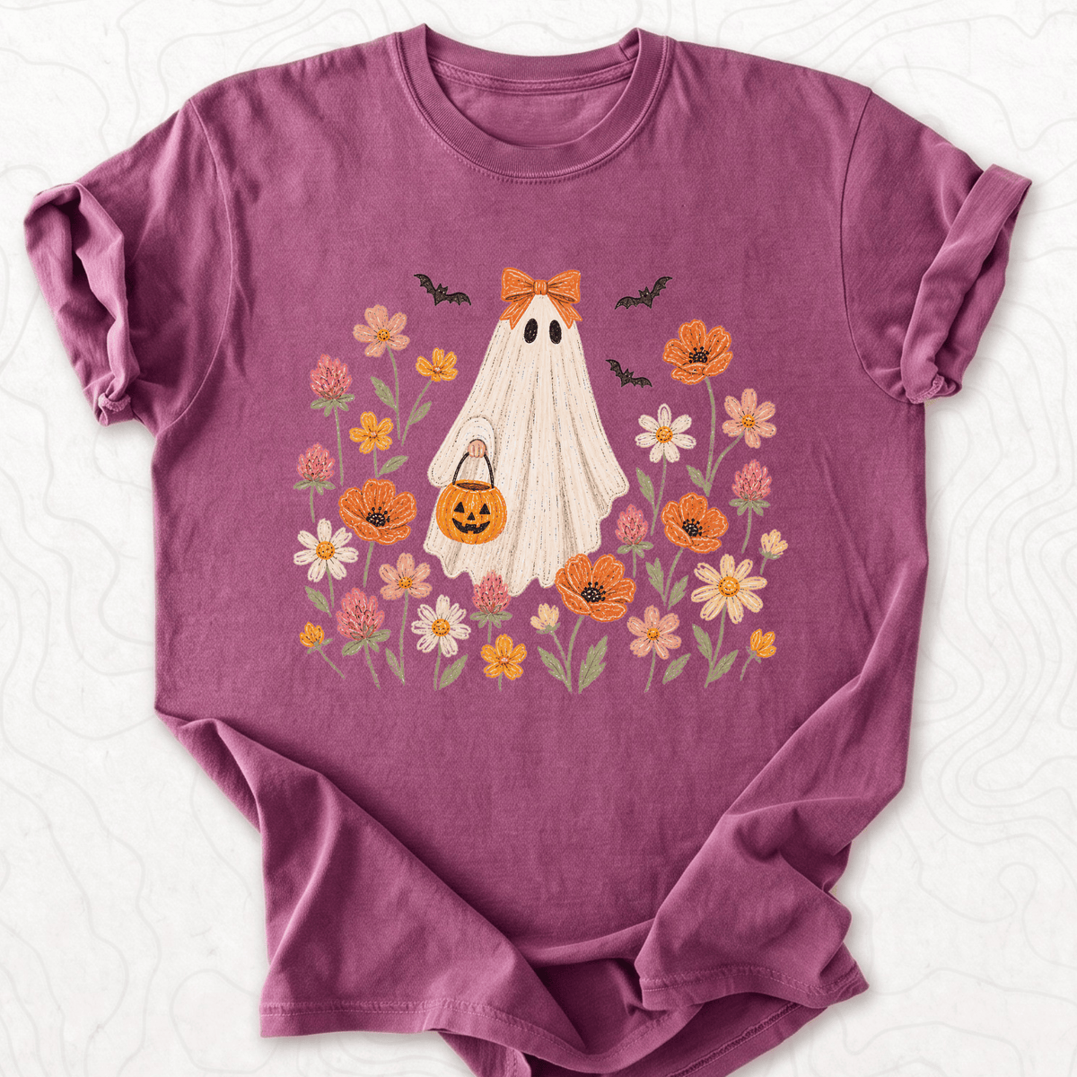Floral Ghost T-shirt
