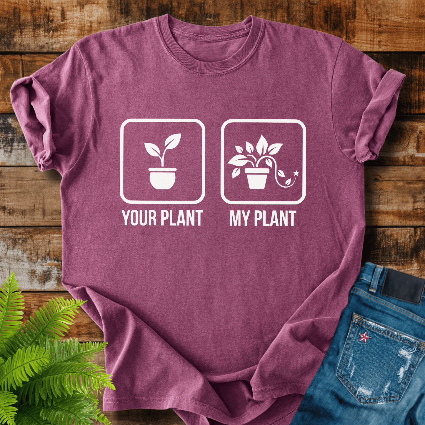 Your Plant My Plant T-shirt