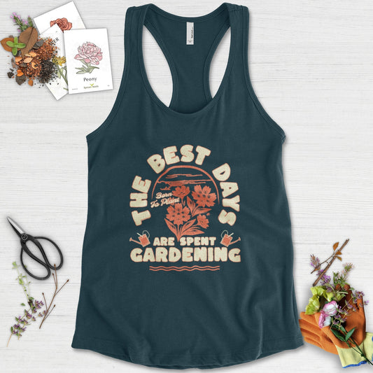 Best Days Gardening Racerback