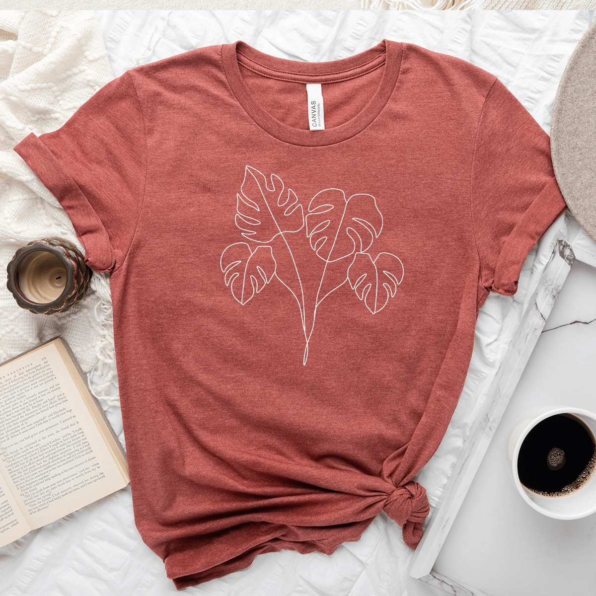 Big Monstera Unisex Tee