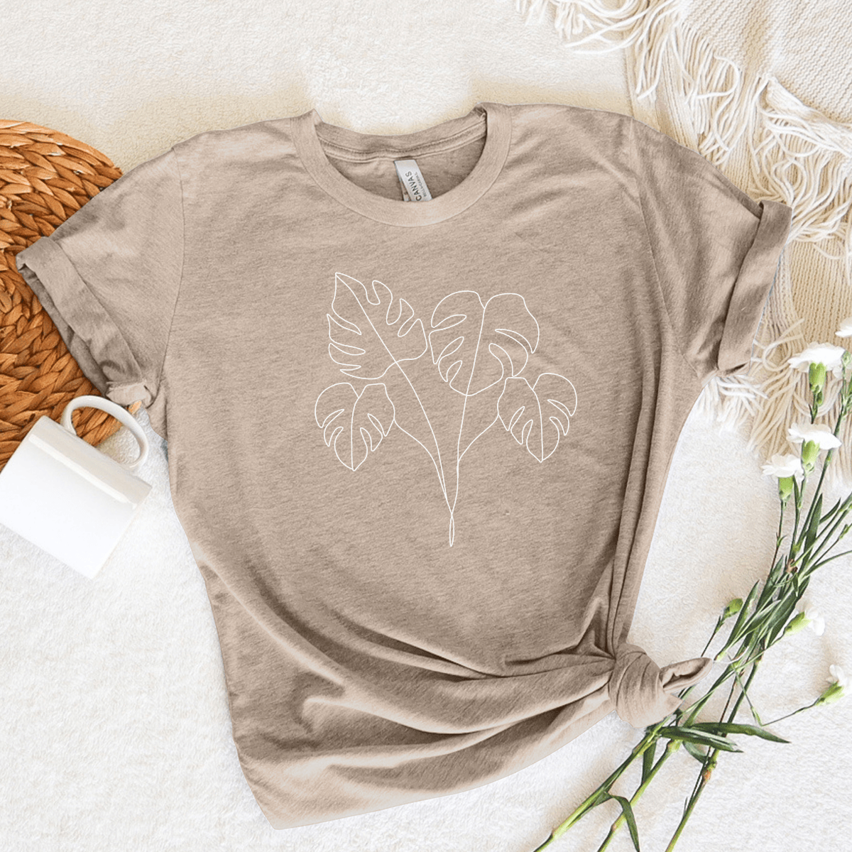 Big Monstera Unisex Tee