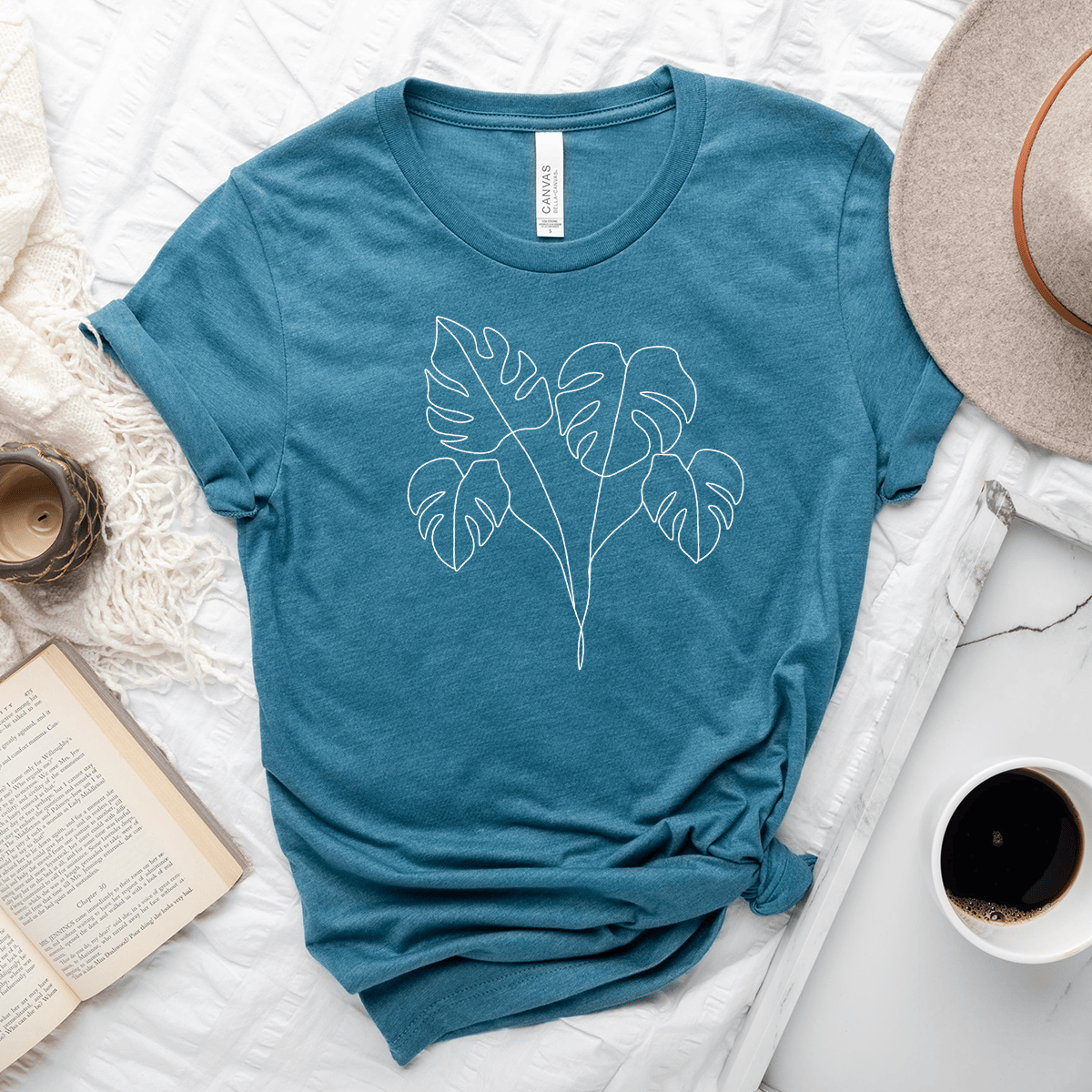 Big Monstera Unisex Tee