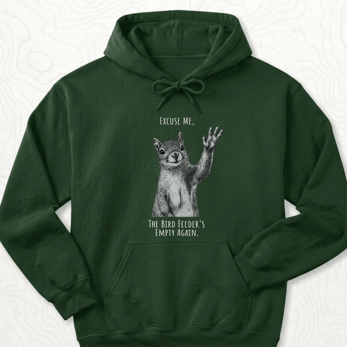 Bird Feeder Empty Hoodie