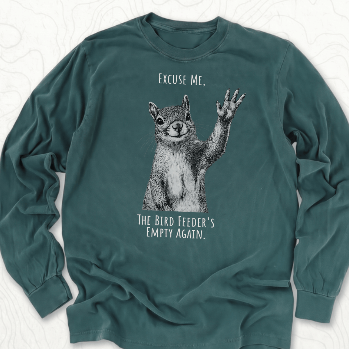 Bird Feeder Empty LS T-shirt