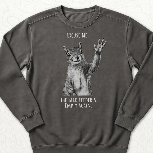 Bird Feeder Empty Sweatshirt
