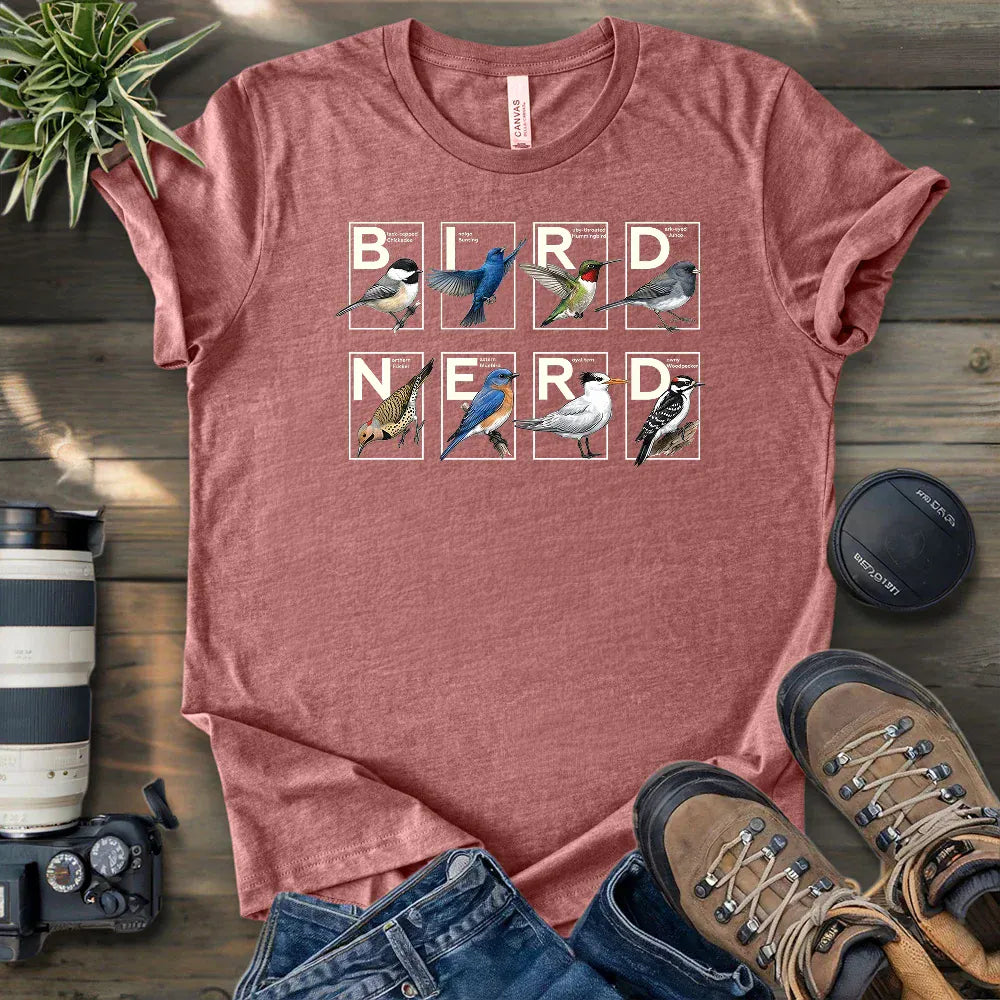 Bird Nerd Shirt T-shirt