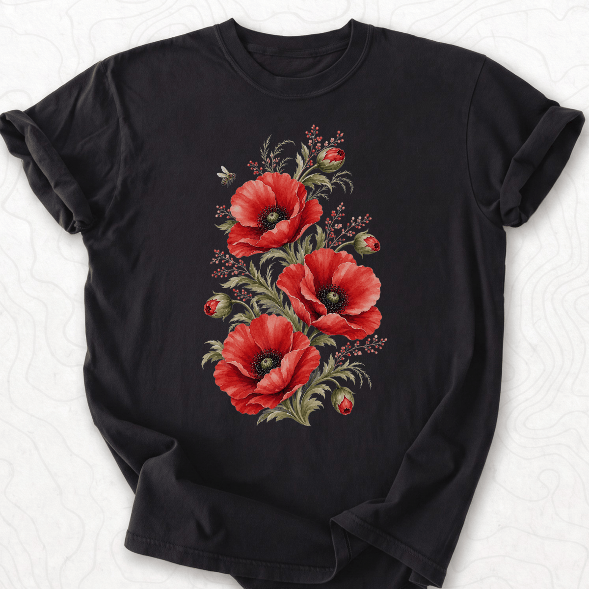 Red Poppies T-shirt