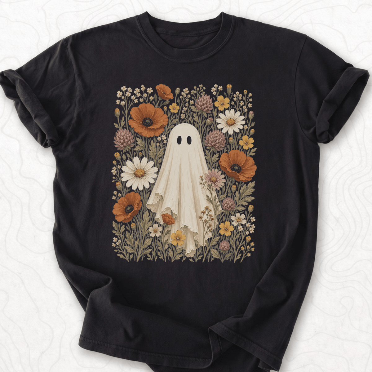 Floral Ghost T-shirt