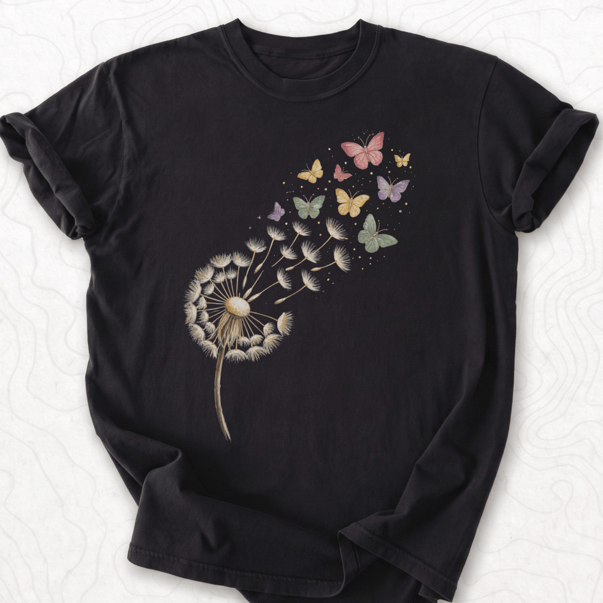 Dandelion Butterflies T-shirt