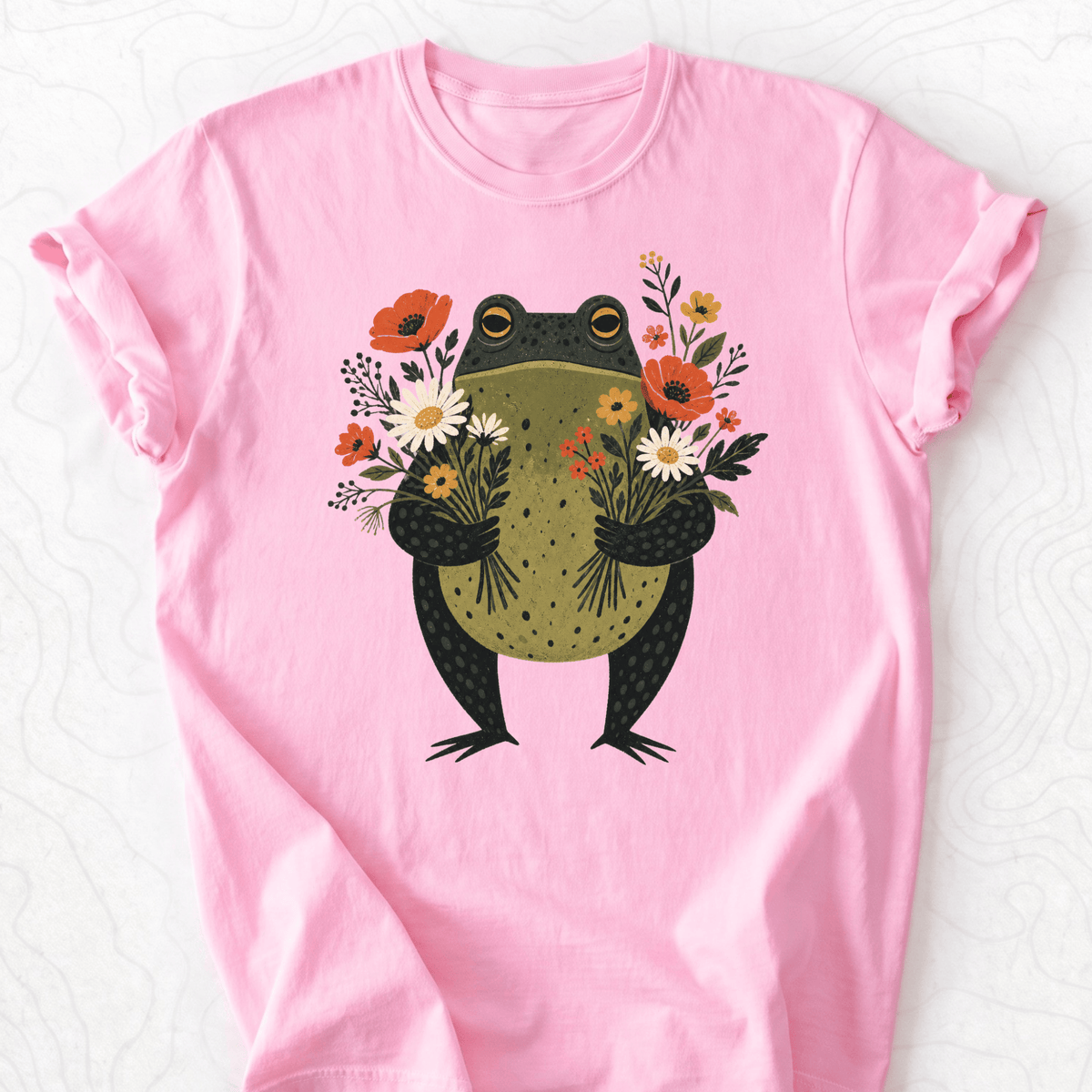 Flower Frog T-shirt