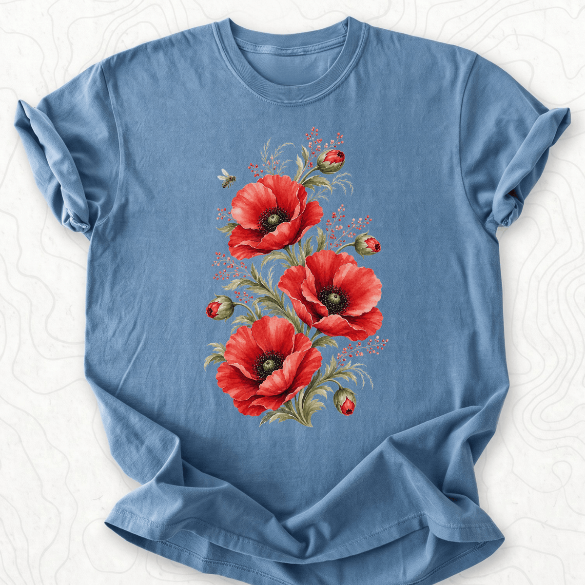 Red Poppies T-shirt
