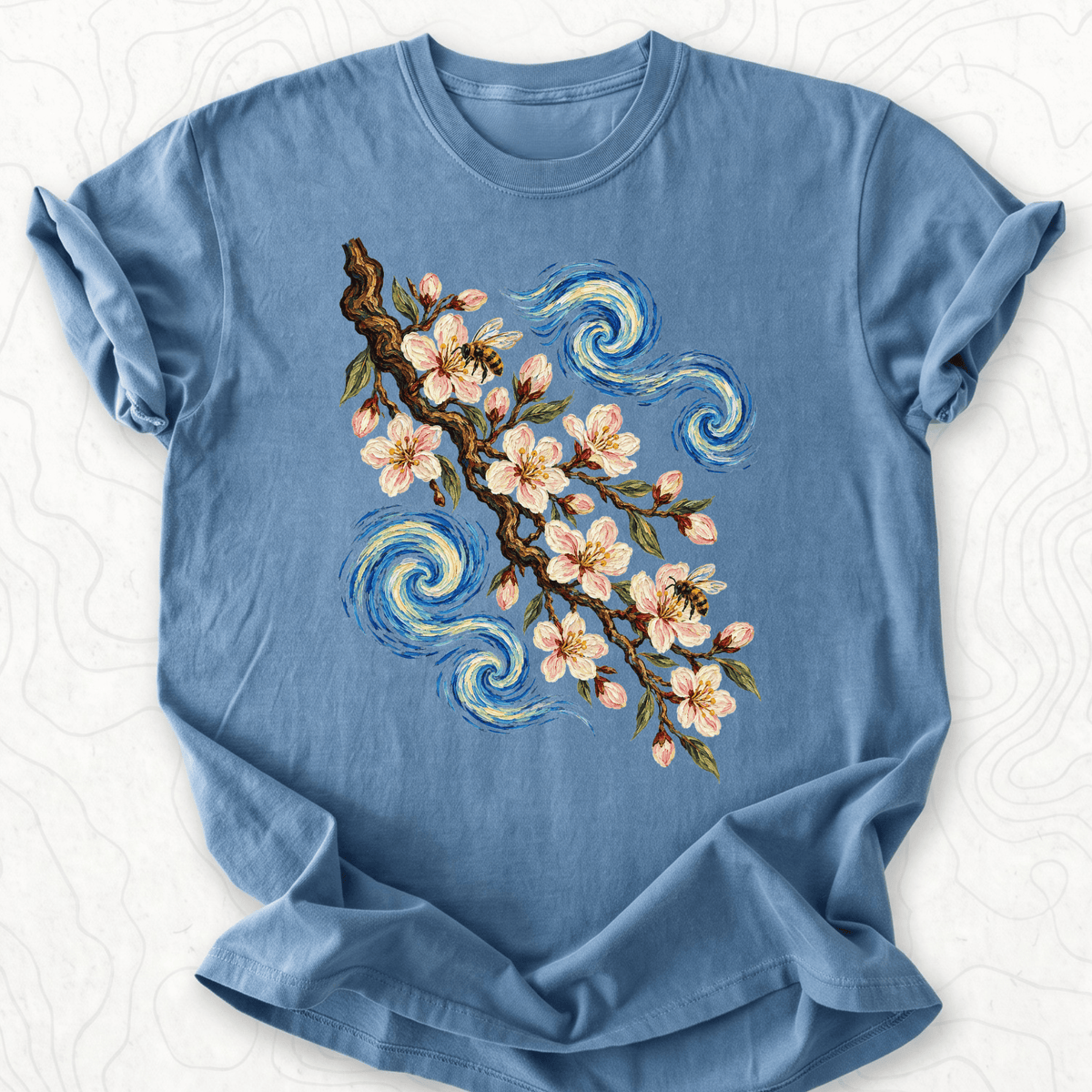 Cherry Blossom Bees T-shirt