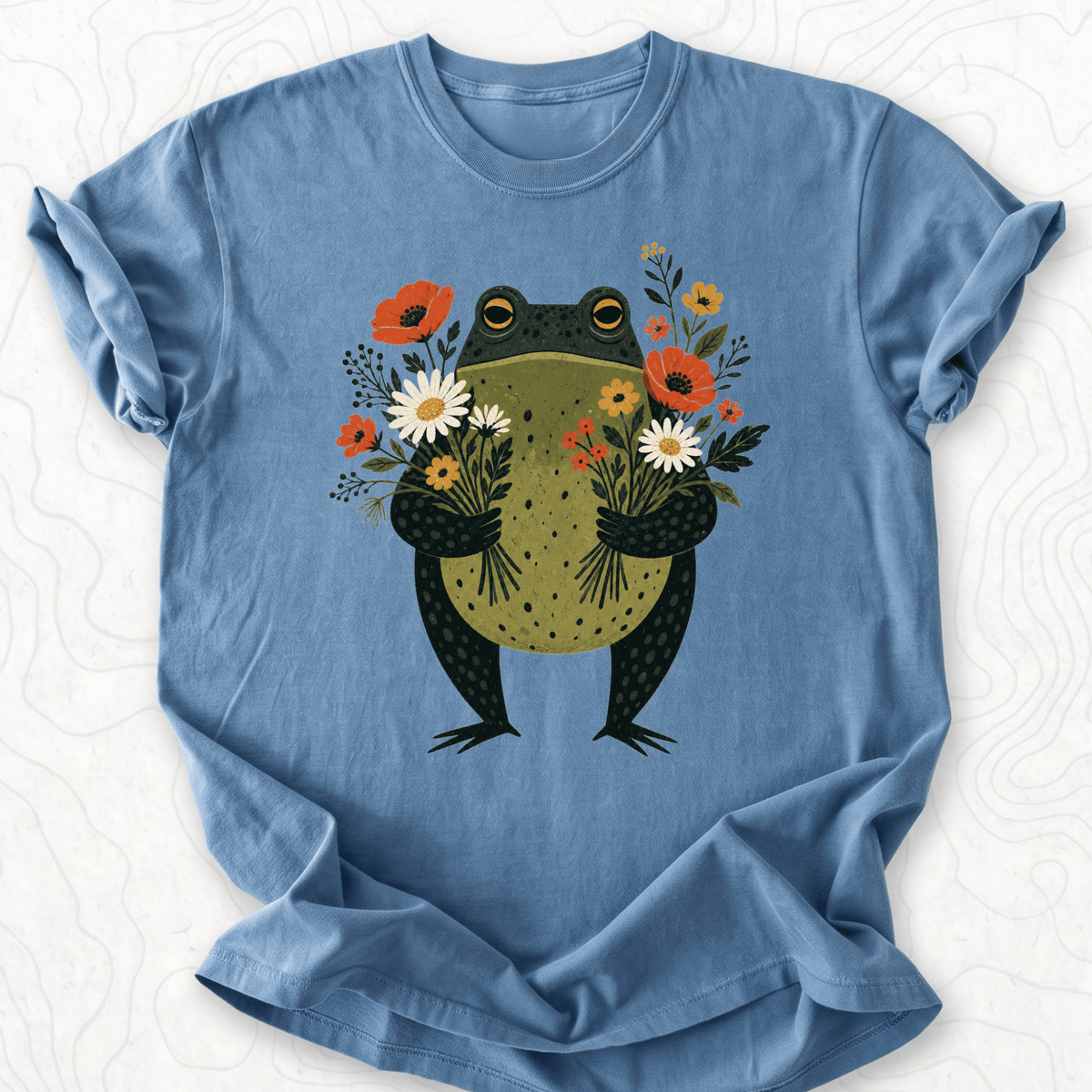 Flower Frog T-shirt