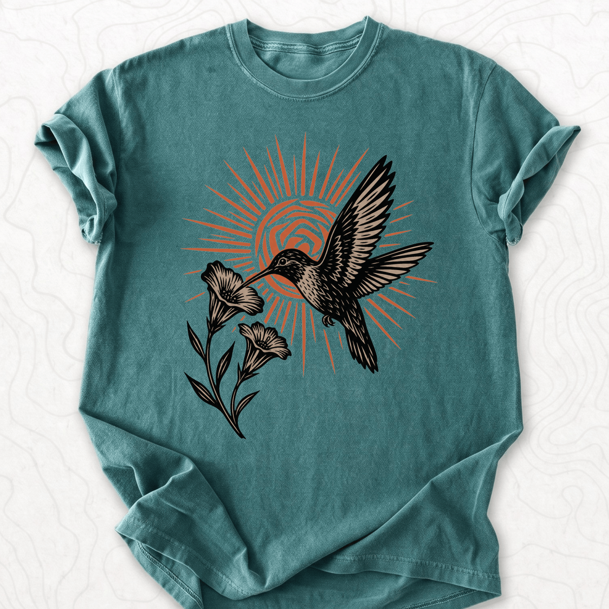 Hummingbird Bloom T-shirt