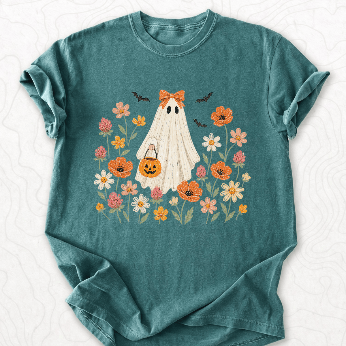 Floral Ghost T-shirt