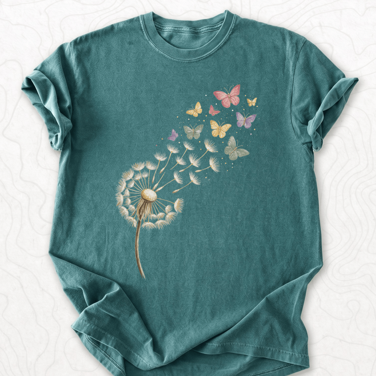Dandelion Butterflies T-shirt