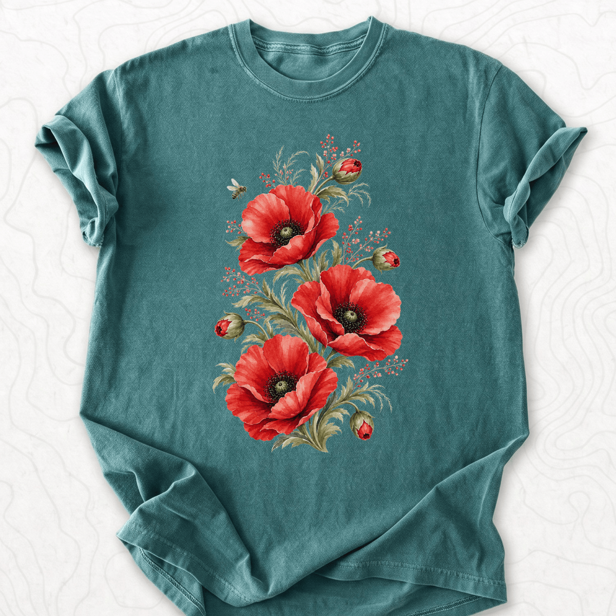 Red Poppies T-shirt