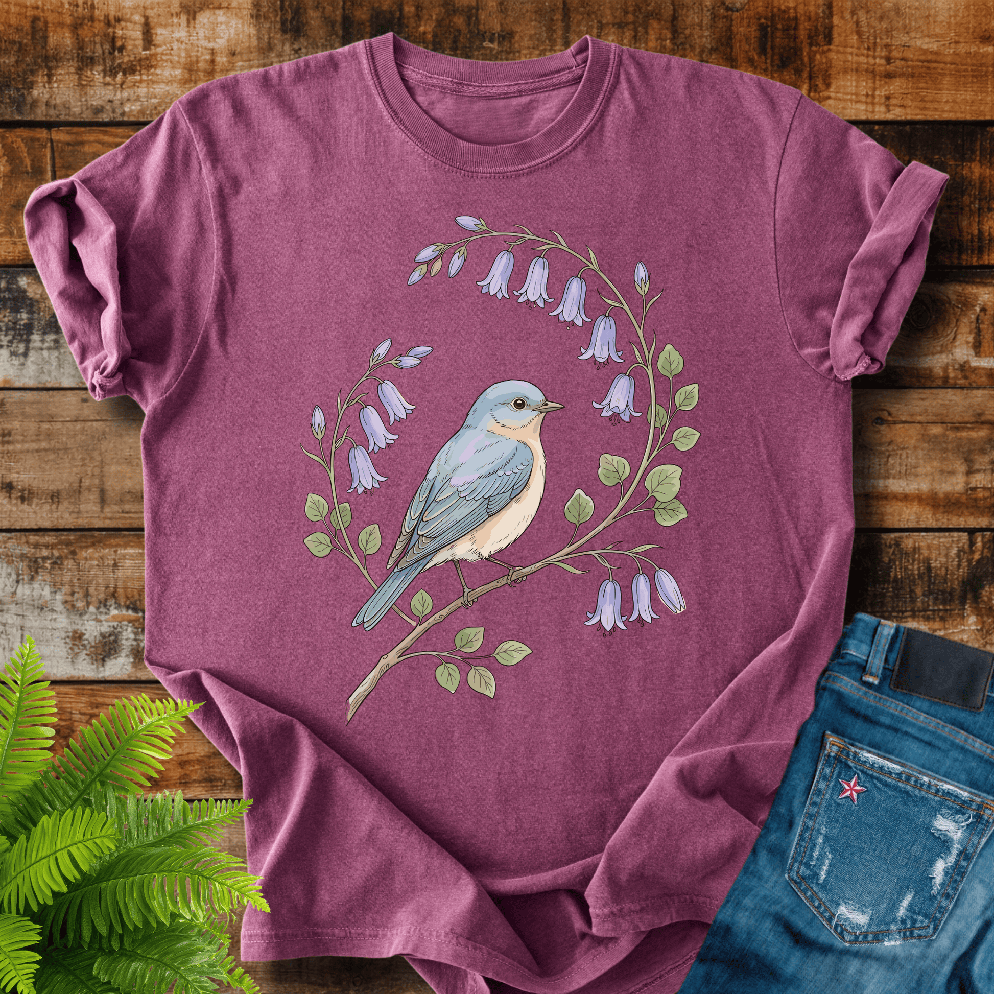 Bluebird Blossom T-shirt