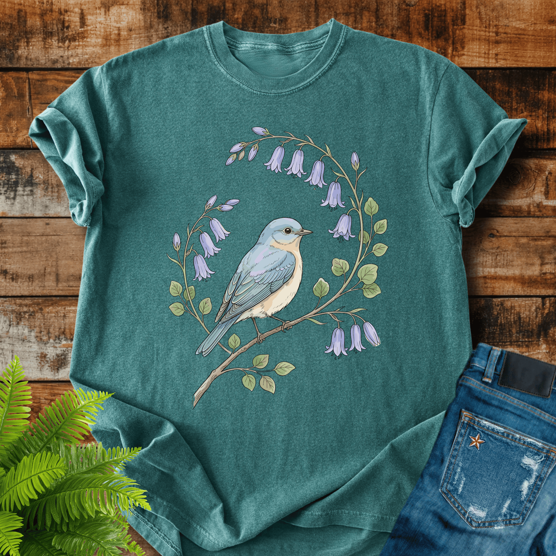 Bluebird Blossom T-shirt