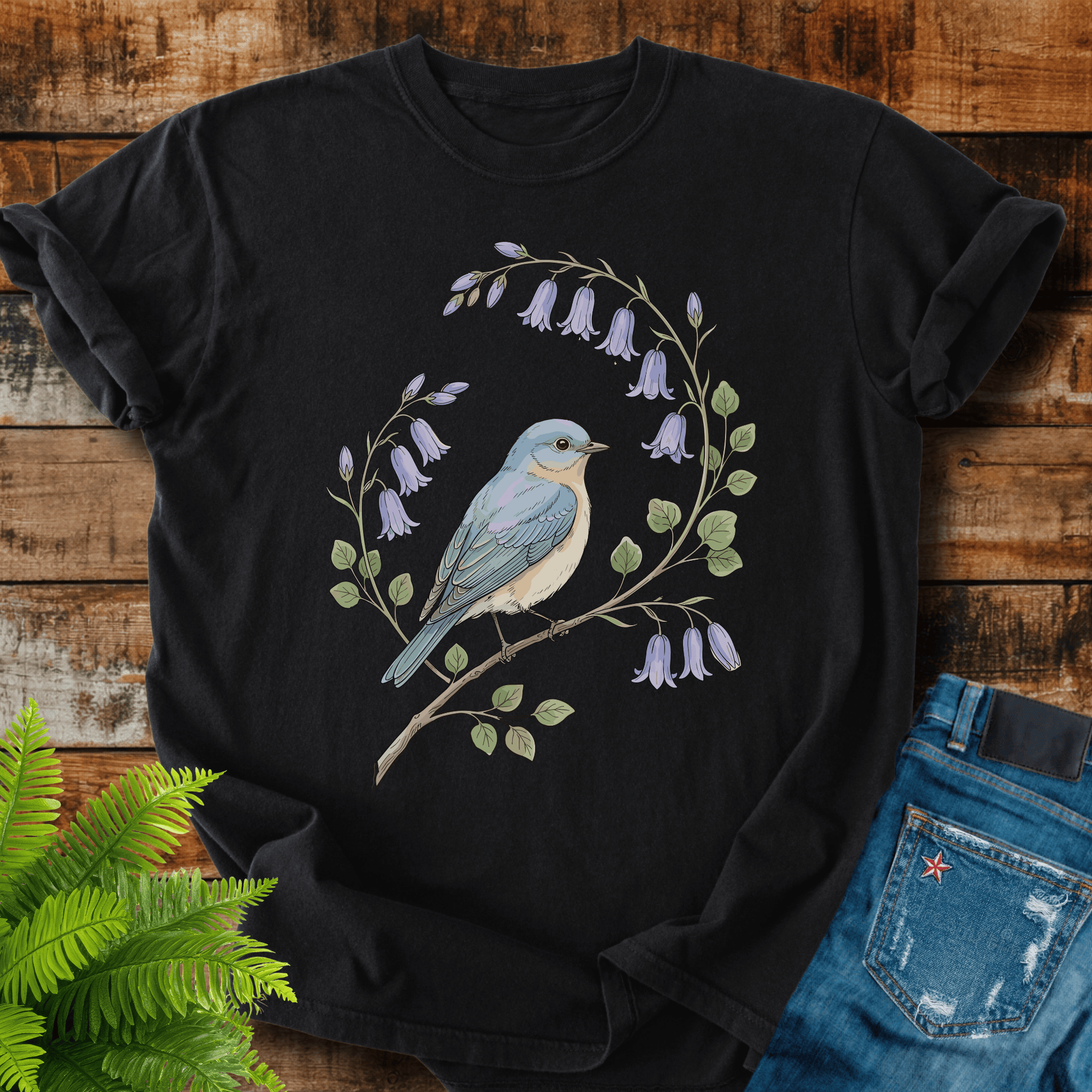 Bluebird Blossom T-shirt