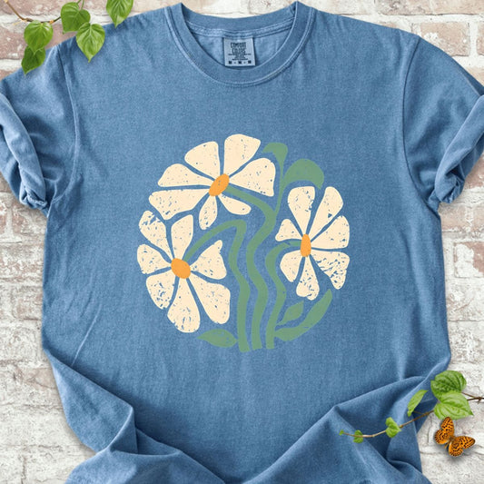 Boho Wildflowers Art T-Shirt