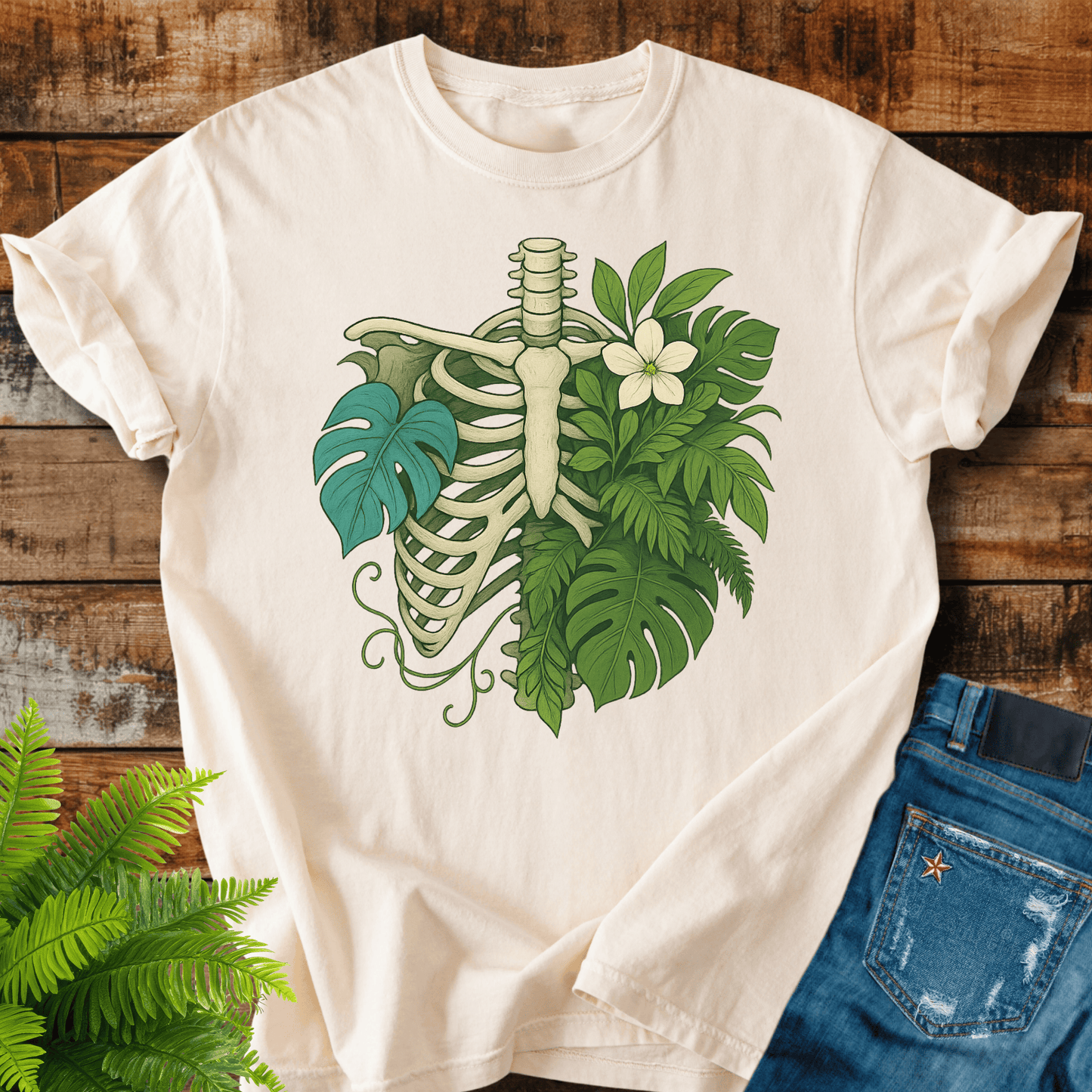 Botanical Ribcage T-shirt