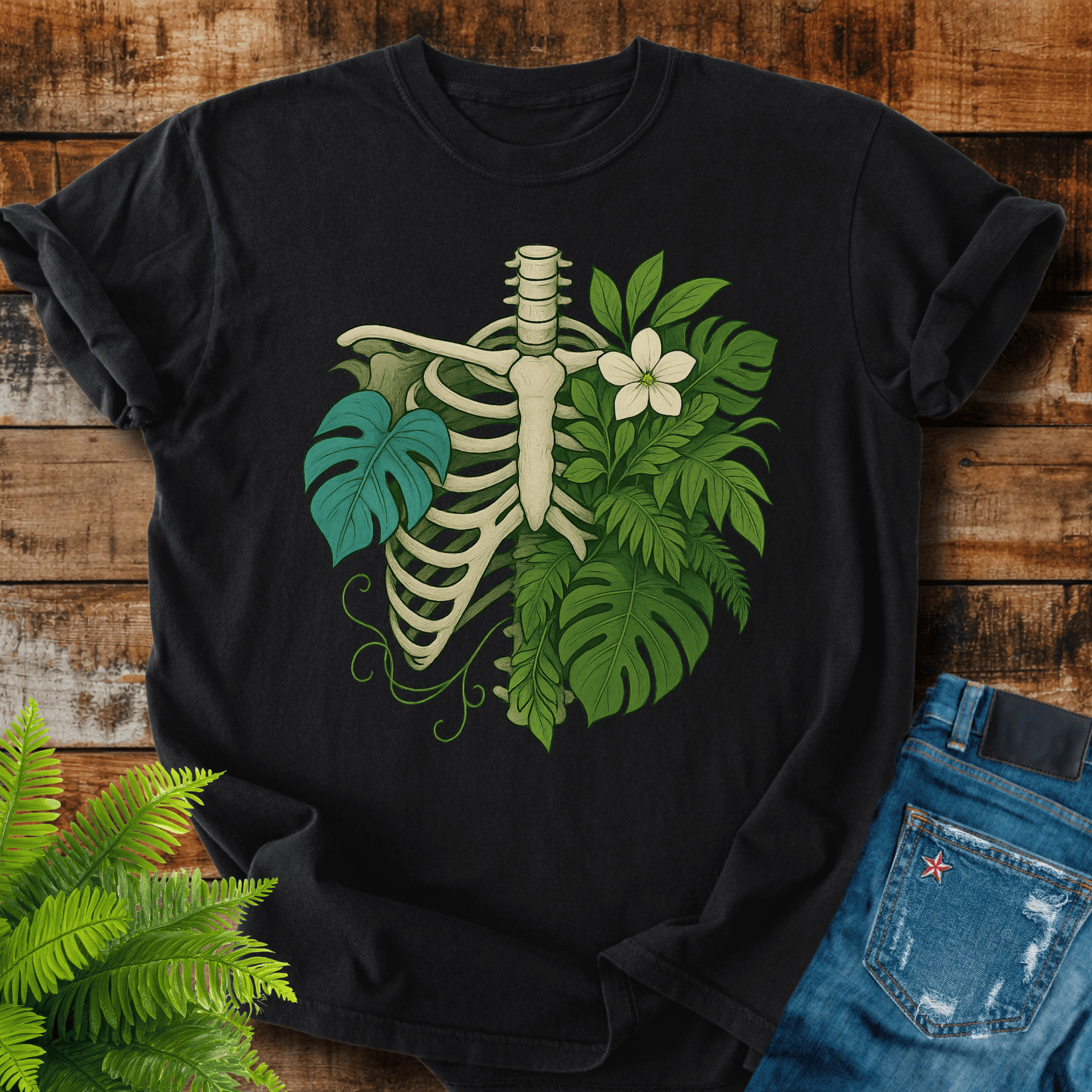 Botanical Ribcage T-shirt