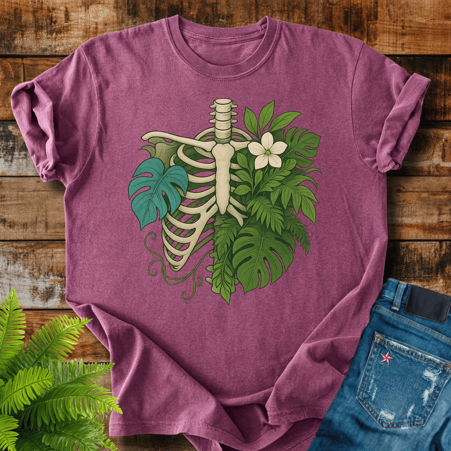 Botanical Ribcage T-shirt