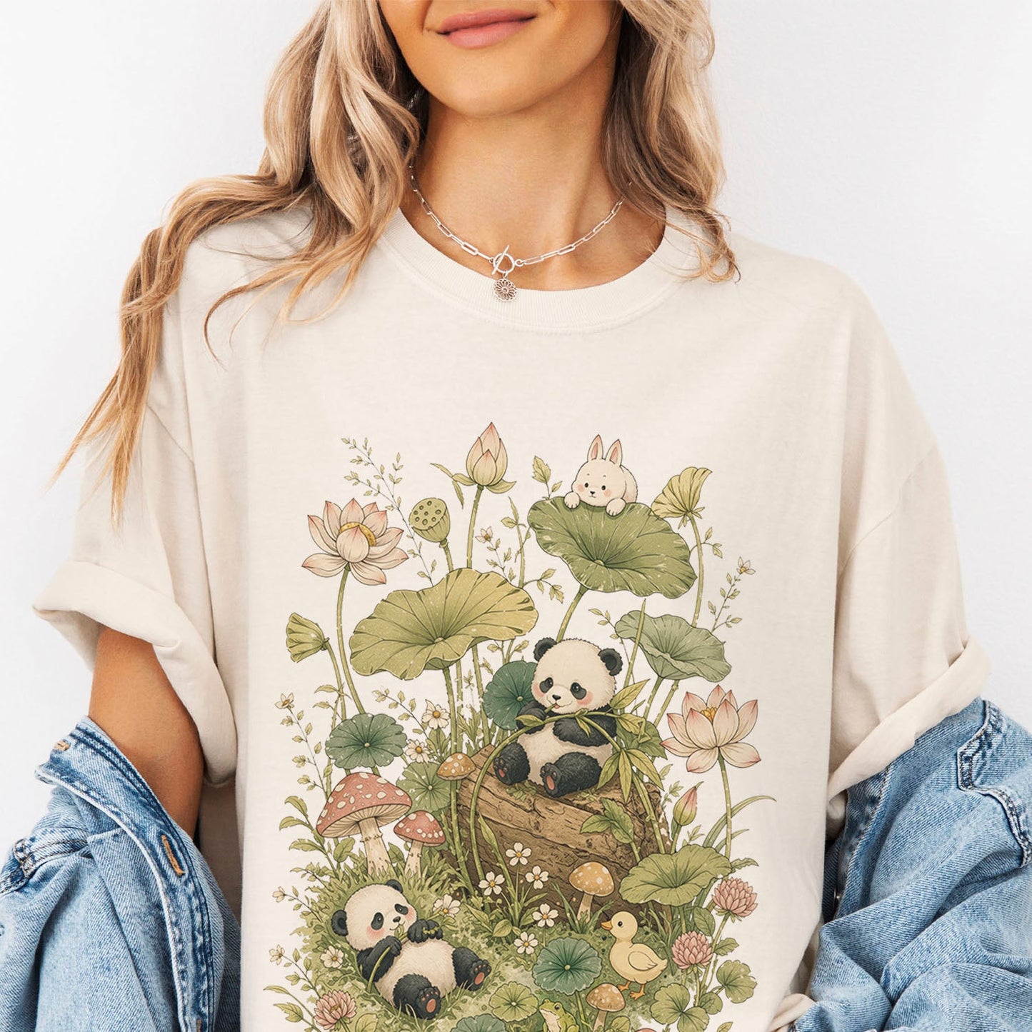 Botanical Panda T-Shirt