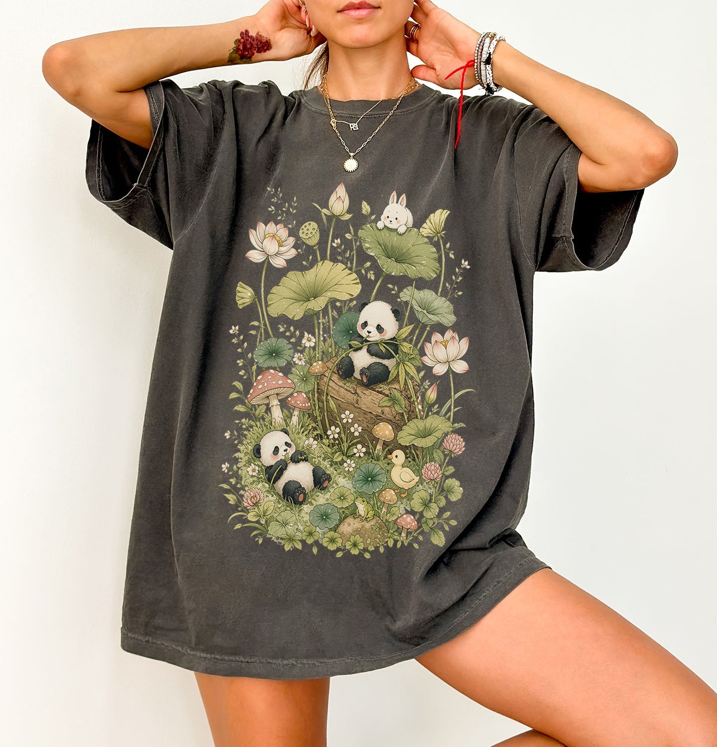 Botanical Panda T-Shirt