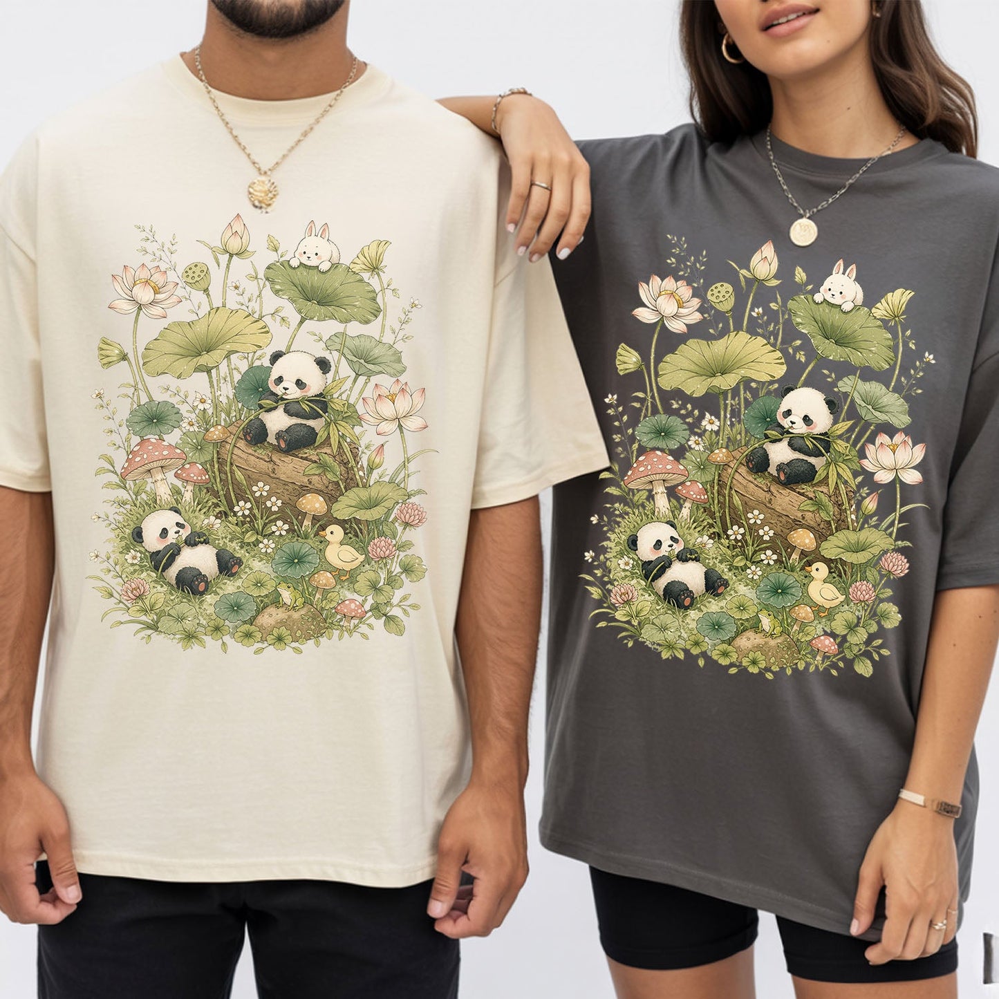 Botanical Panda T-Shirt