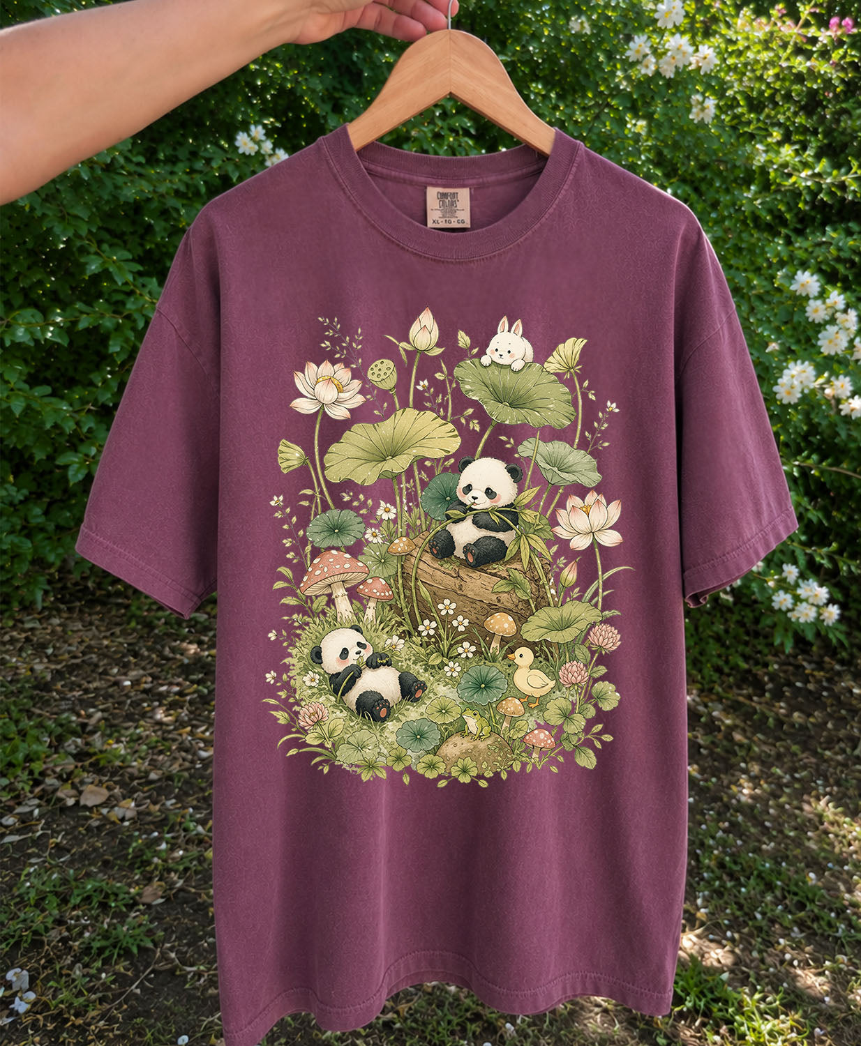 Botanical Panda T-Shirt