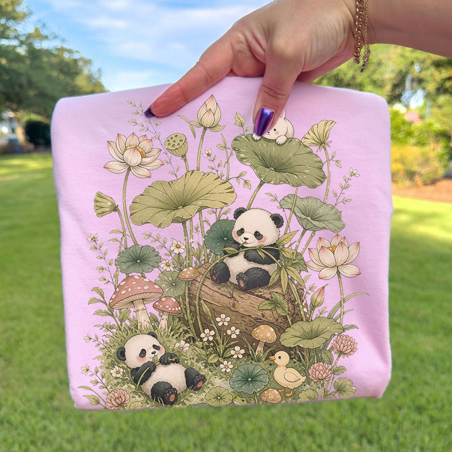 Botanical Panda T-Shirt