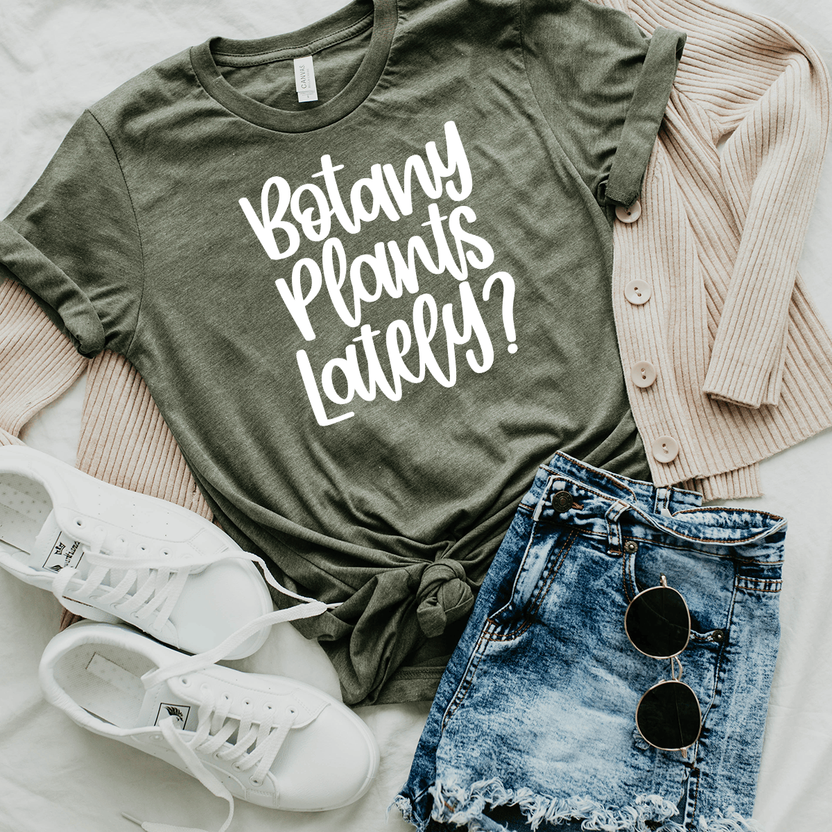 Botany Plants Lately Unisex Tee