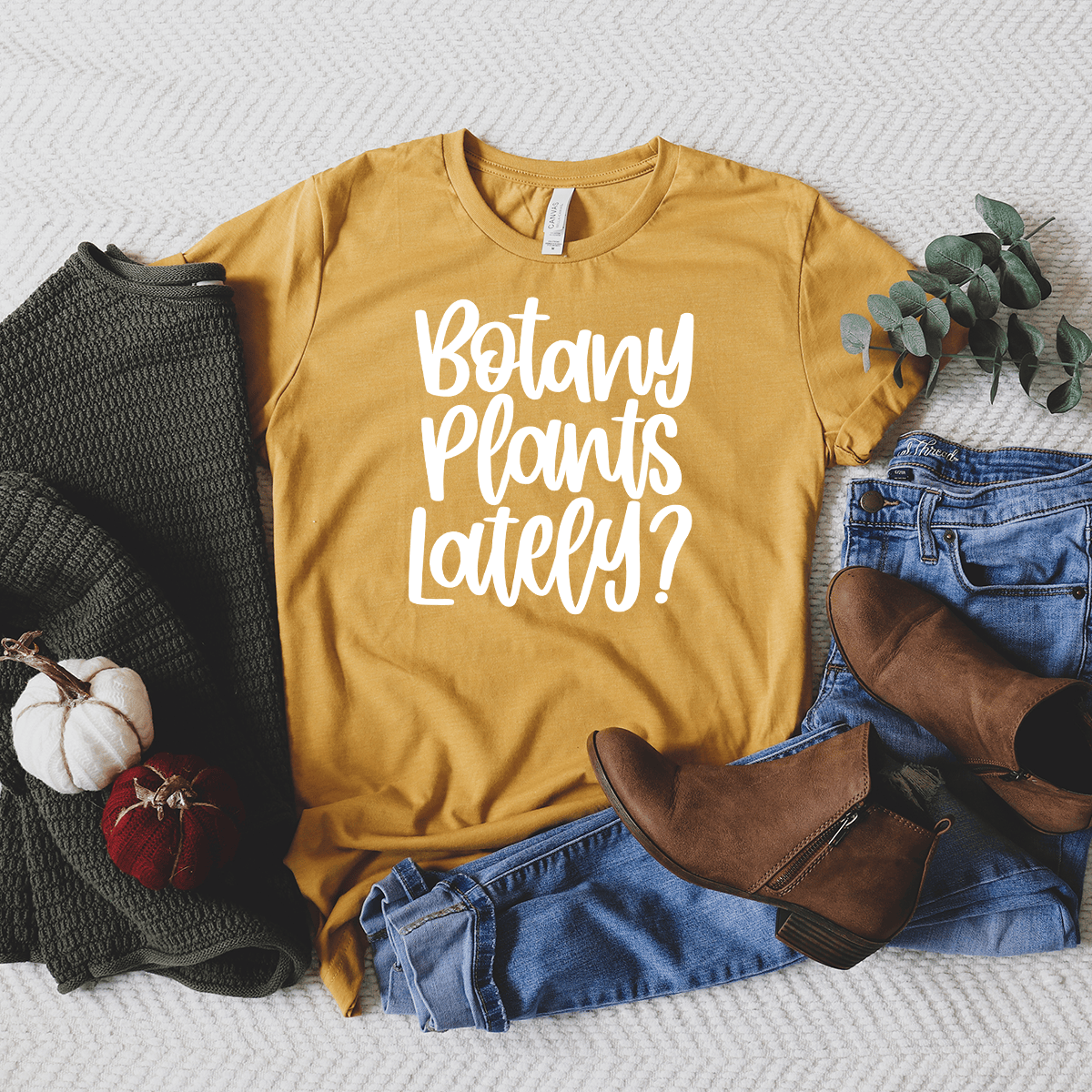 Botany Plants Lately Unisex Tee