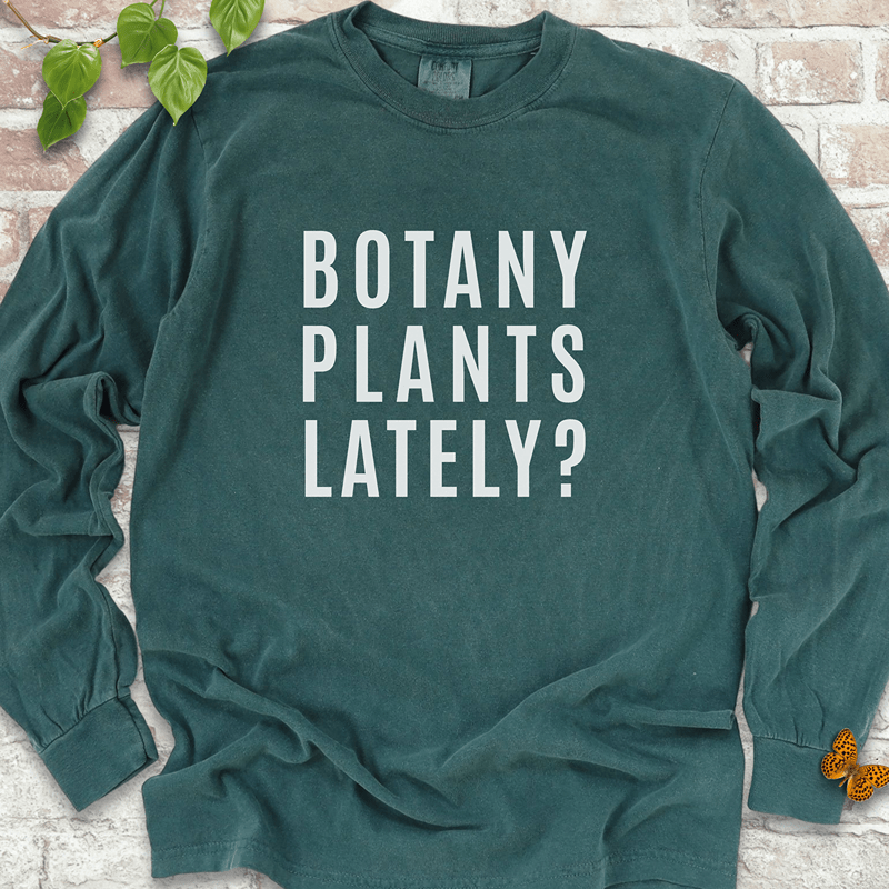Botany Plants Long Sleeves