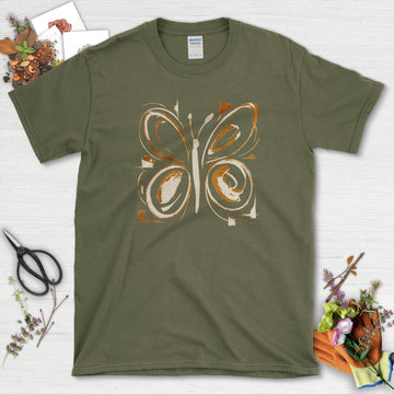 Butterfly Art Garden T-Shirt