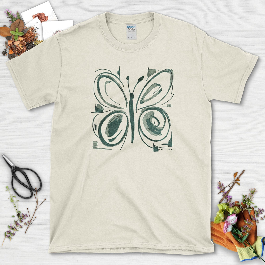Butterfly Art Garden T-Shirt